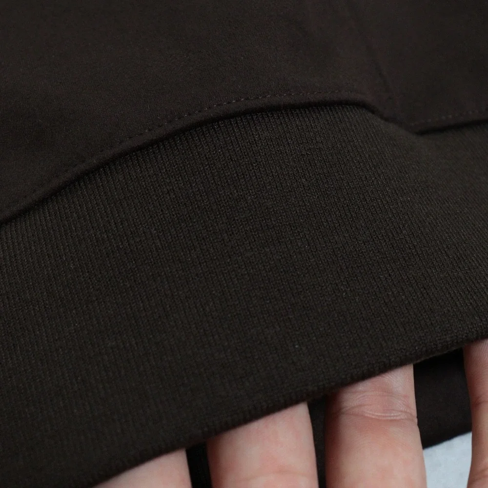 Banana Republic Bomber Jacket Vegan Suede Full Zip Brown Men Small NWOT